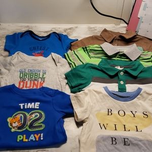 Toddler short sleeve shirts/onesies